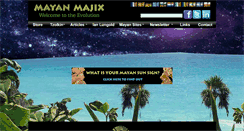 Desktop Screenshot of mayanmajix.com